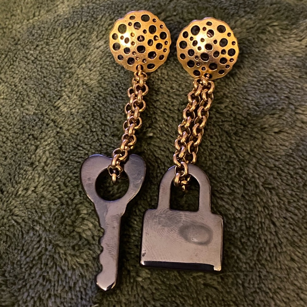 Jami Rodriguez Lock & Key Earrings